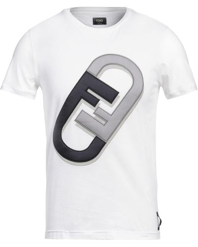 Fendi T-shirts - Weiß