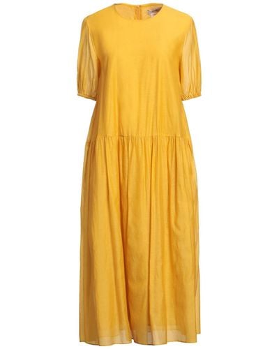 Max Mara Midi Dress - Yellow