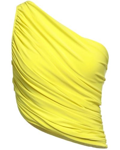 Norma Kamali Top - Yellow