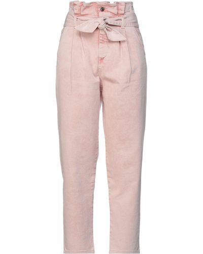 Soallure Pantaloni Jeans - Rosa