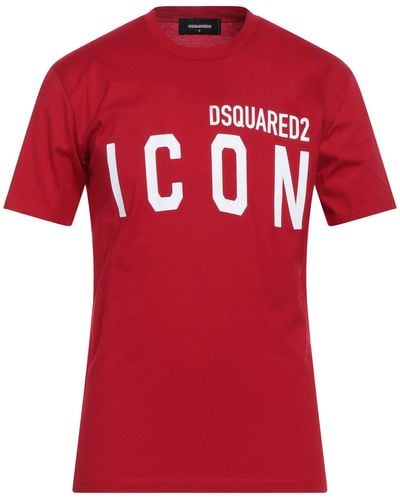 DSquared² Tomato T-Shirt Cotton - Red