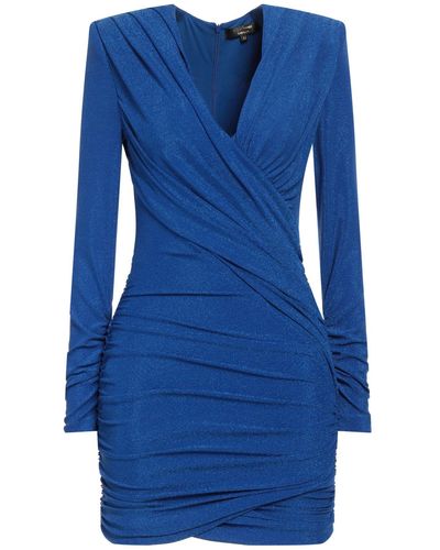 W Les Femmes By Babylon Short Dress - Blue