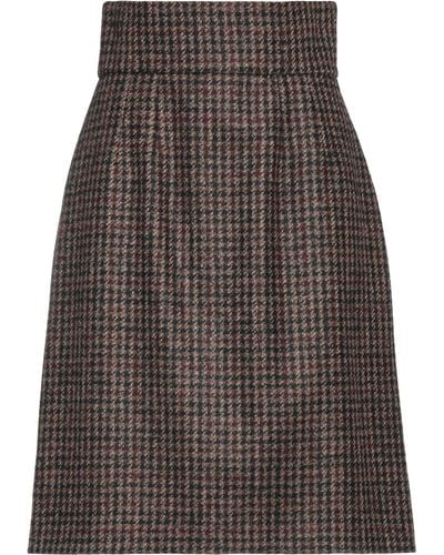 Dolce & Gabbana Mini Skirt - Grey