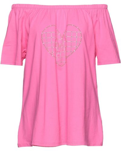 Ean 13 Love T-shirt - Rosa