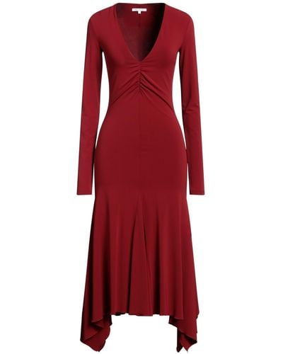 Patrizia Pepe Midi Dress - Red