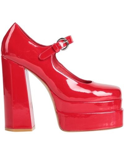 Jeffrey Campbell Court Shoes - Red