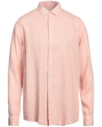 Grey Daniele Alessandrini Shirt - Pink