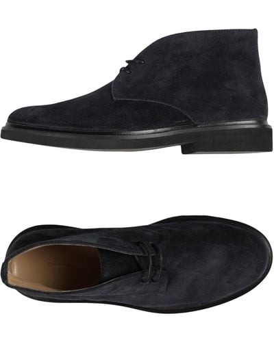 A.P.C. Midnight Lace-Up Shoes Soft Leather - Black