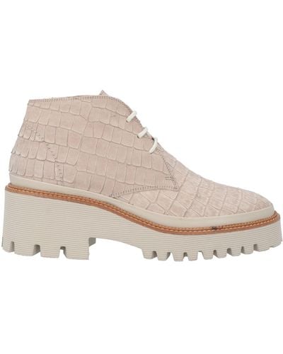 Pons Quintana Ankle Boots - Natural