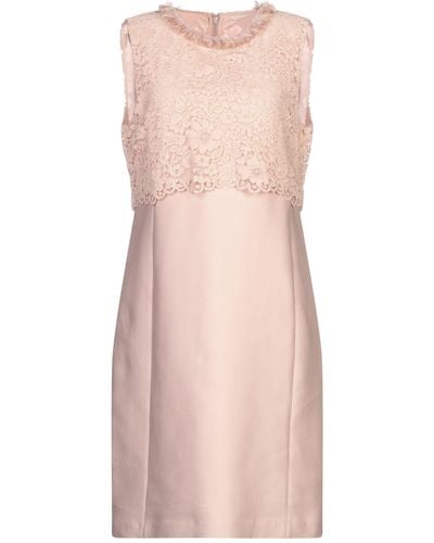 SEVENTY SERGIO TEGON Mini Dress Cotton, Silk - Pink