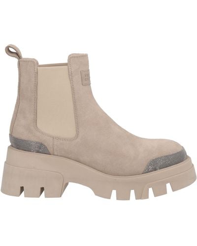 Brunello Cucinelli Ankle Boots - Natural