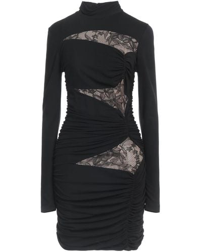 Giambattista Valli Mini Dress Viscose, Elastane, Polyamide, Cotton, Silk - Black