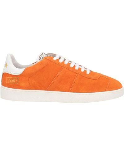 Pantofola D Oro Sneakers Soft Leather - Orange