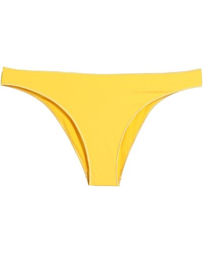 Oséree Bikini Bottoms & Swim Briefs - Yellow