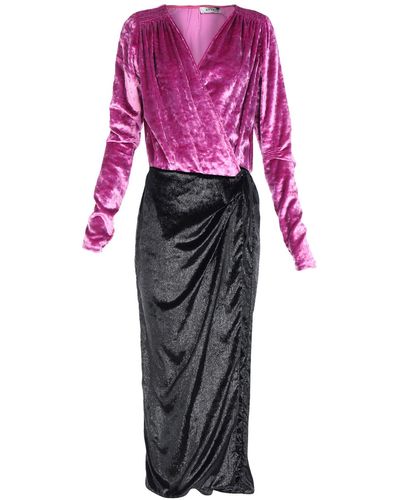 The Attico Long Dress - Purple