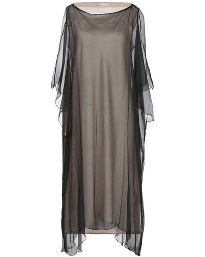 Liviana Conti Midi Dress - Grey
