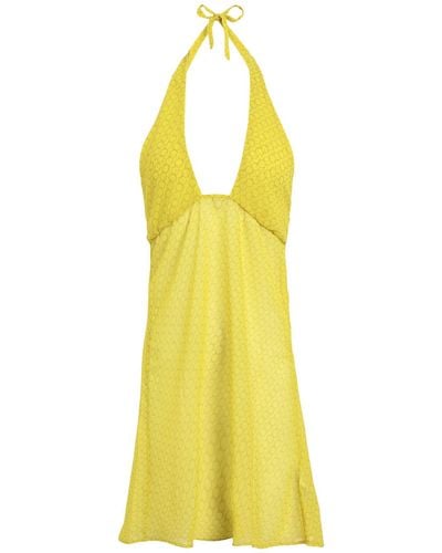 Trussardi Vestido de playa - Amarillo