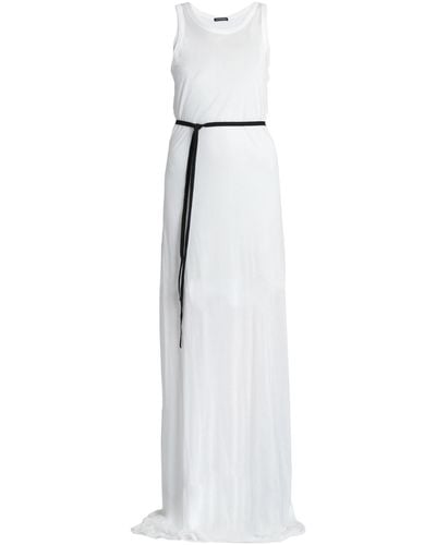 Ann Demeulemeester Maxi Dress - White