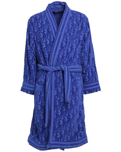 Dior Dressing Gown Or Bathrobe - Blue