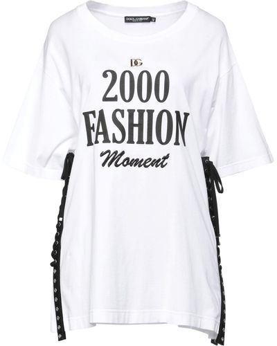 Dolce & Gabbana T-shirts - Weiß
