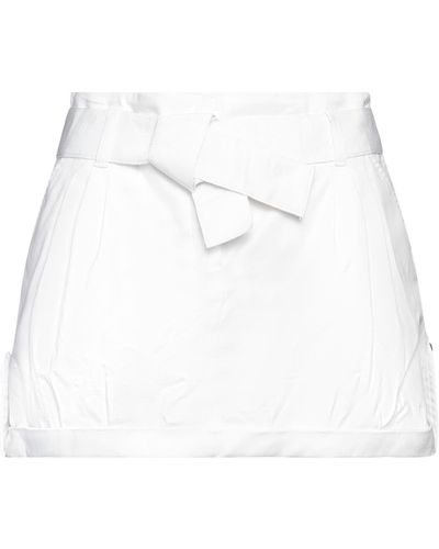 Frankie Morello Mini Skirt - White
