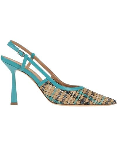 J.A.P. JOSE ANTONIO PEREIRA Court Shoes - Blue