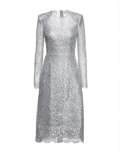 Dolce & Gabbana Midi Dress - Metallic