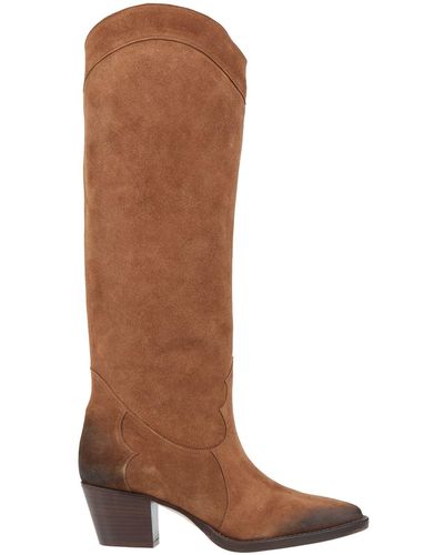 Dondup Knee Boots - Brown