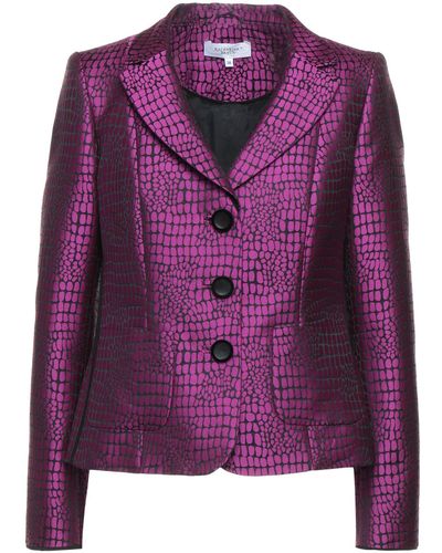 KATHARINA V. BRAUN Suit Jacket - Purple