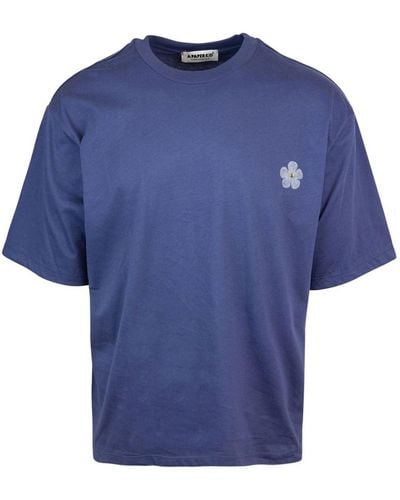 A PAPER KID T-shirt - Bleu