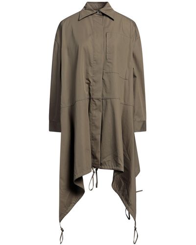 Loewe Overcoat & Trench Coat - Natural