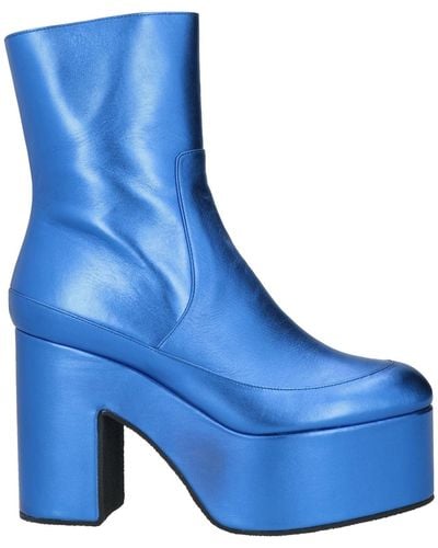 Dries Van Noten Ankle Boots - Blue