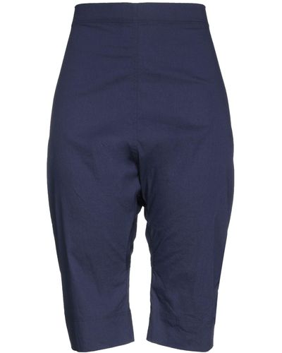 Rundholz Cropped Trousers - Blue