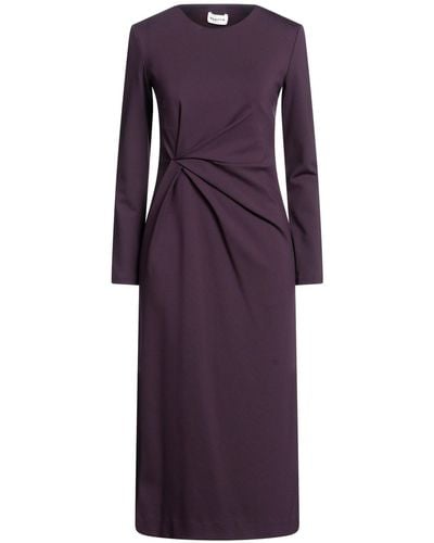 P.A.R.O.S.H. Midi Dress - Purple