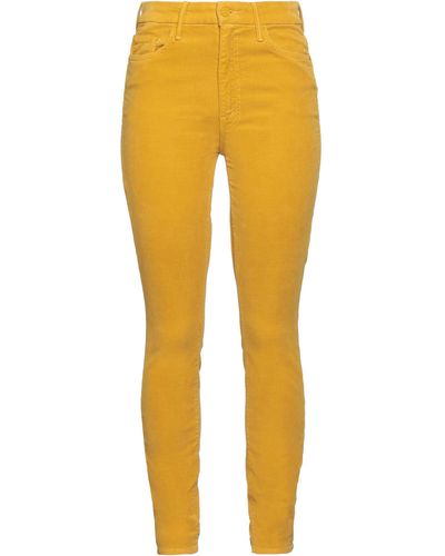 Mother Trouser - Yellow