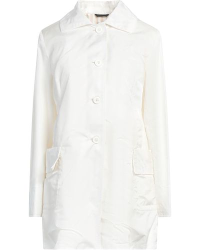 Cinzia Rocca Overcoat & Trench Coat - White