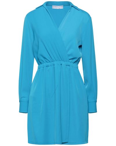Kaos Mini Dress - Blue