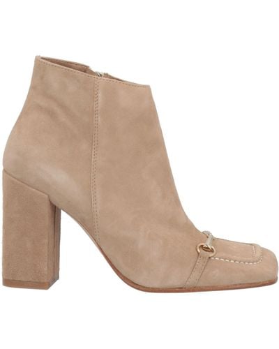 Ovye' By Cristina Lucchi Ankle Boots - Natural
