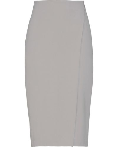 Emporio Armani Midi Skirt - Gray