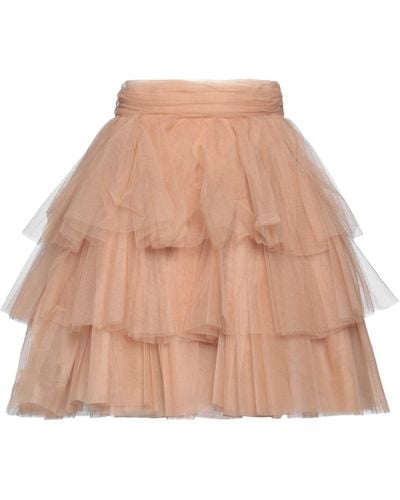 Pinko Mini Skirt - Natural