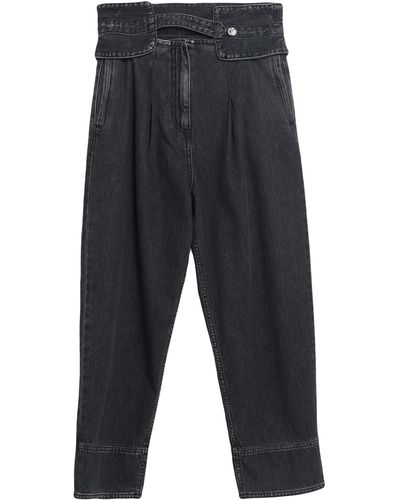 Manila Grace Pantaloni Jeans - Nero