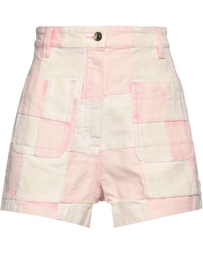 Manoush Denim Shorts - Pink