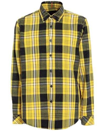 BOSS Camicia - Giallo