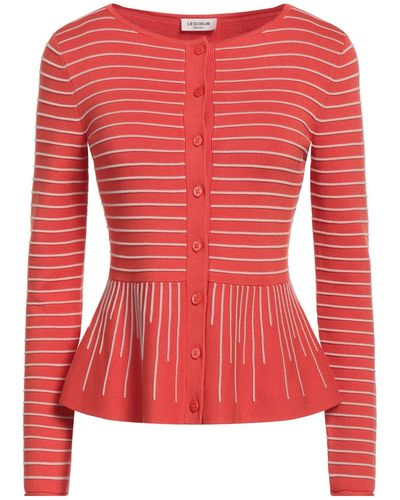 LE COEUR TWINSET Cardigan - Rosso