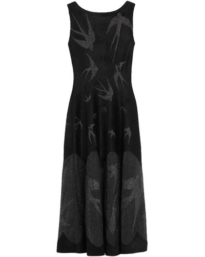 Alaïa Midi Dress - Black