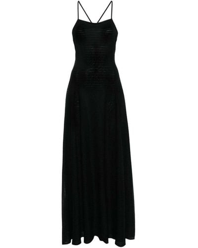 Emporio Armani Vestido largo - Negro