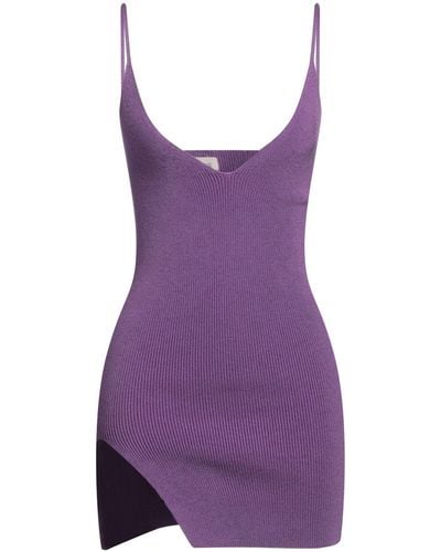 Laneus Mini Dress - Purple