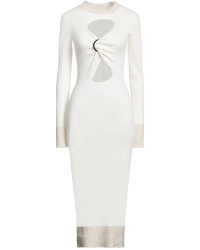 The Attico Midi Dress - White