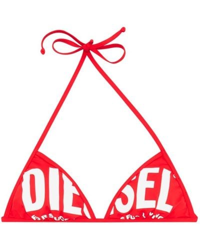 DIESEL Bikini-Oberteil - Rot