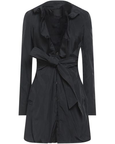 Pinko Overcoat & Trench Coat - Black